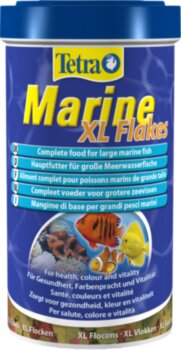 Корм Tetra Marine Flakes XL 500мл. TetraMarine Flakes XL 500мл крупные хлопья