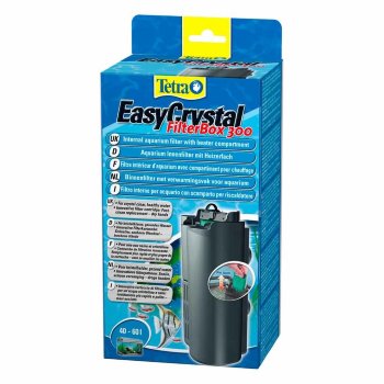 Фильтр внутренний Tetra Easy Crystal Filter Box 300 Внутренний фильтр Tetra Easy Crystal Filter Box 300, для аквариума 40 - 60 литров. Без регулировки потока. Наполнители в комплекте. Готов к работе!