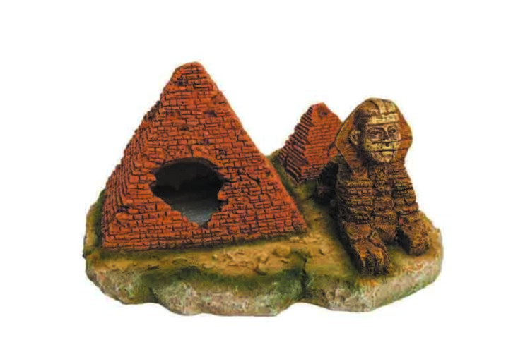 Декорация Prime Пирамиды с Сфинксом 17х16х8.5см