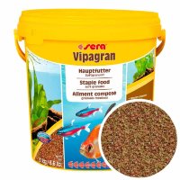Основной корм для всех рыб Sera Vipagran, ведро 10 л.