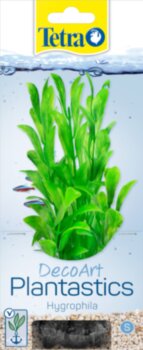 Растение Tetra DecoArt Plant S Hygrophila 15 см. (Гигрофила) Естественно выглядящая искусственная копия гигрофилы, водного растения с ярко-зелеными листьями.