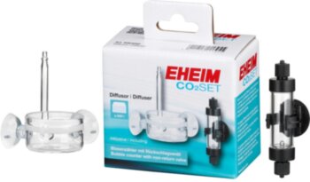 Диффузор CO2 Eheim 600 стеклянный с обратным клапаном Качественный стеклянный CO2-диффузор с отдельным счетчиком пузырьков и безопасным обратным клапаном для эффективного и без потерь дозирования CO2.