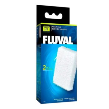 Губка для аквариумного фильтра Fluval U2 (2 шт.) Губка для аквариумного фильтра Fluval U2 (2 шт.) 60х130х15мм
