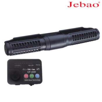 Помпа турбинная перемешивающая Jebao CP-40 Помпа турбинная перемешивающая Jebao CP с контроллером и магнитным держателем на стекло.