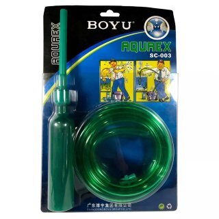 Сифон Boyu SC-003 с автостартом Сифон для очистки грунта аквариума со шлангом и автостартом