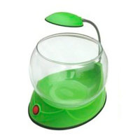Круглый аквариум 2.5 литров Hailea V01G Зеленый