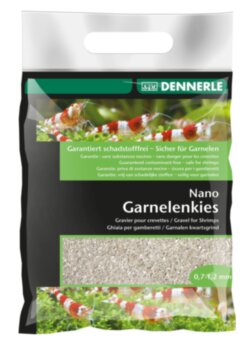 Грунт Dennerle Nano Gravel природный белый 2 кг. Декоративный грунт премиум класса, нетрелен к воде, не окрашивает воду, идеален для растений и водных обитаталей.