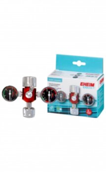 Редуктор Eheim CO2 с двумя манометрами для многоразовых баллонов Редуктор EHEIM CO2 с двумя манометрами подходит для систем СО2 с многоразовыми углекислотными баллонми.