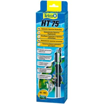 Нагреватель Tetra НТ 75 Вт. Нагреватель для аквариума Тетра ХТ 75 ватт. Для аквариума 60 — 100 литров. Нагреватель для аквариума Тетра. Проверенный временем классический  Нагреватель для воды в аквариуме.
