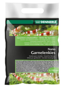 Грунт Dennerle Nano Gravel темно-серый 2 кг. Декоративный грунт премиум класса, нетрелен к воде, не окрашивает воду, идеален для растений и водных обитаталей.