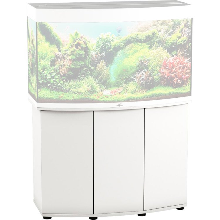 Тумба под аквариум с дверями Биодизайн Панорама 200/240 Белый