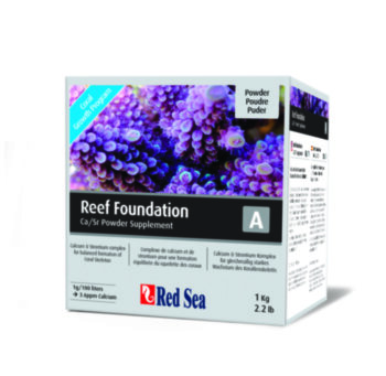 Добавка Red Sea для роста кораллов Reef Foundation A (Ca/Sr) 1 кг. Содержит кальций, стронций, барий и в соответствии с отношениями обнаруженными в коралловых скелетах.