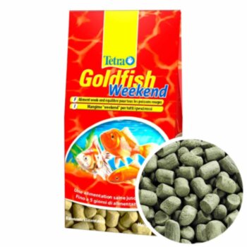 Корм для золотых рыбок Tetra Goldfish Weekend 10 шт. Палочки для золотых рыбок во время отпуска и на выходных