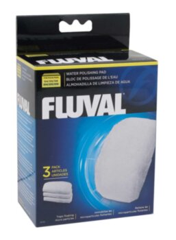 Губка тонкой очистки для аквариумного фильтра Fluval 106/206 (3 шт.) Губка тонкой очистки для фильтров FLUVAL 104/105\106, 204/205, 3 шт.