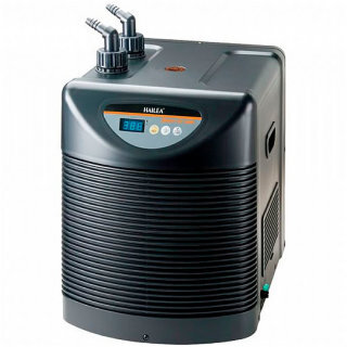 Холодильник Hailea HC 2000BH + Обогрев Холодильник с титановым элементом 2 HP с нагревателем, хладоген R22, для аквариума 500-3500 литров