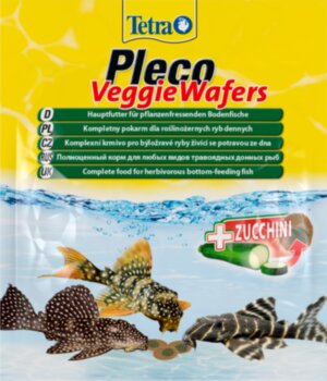 Корм Tetra Pleco Veggie Wafers 15г. TetraPleco Veggie Wafers 15г