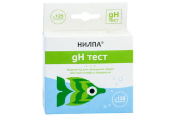 Тест Нилпа gH (15мл) общая жесткость Тест-gH предназначен для определения общей жесткости воды в аквариуме.