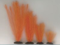 Растение Vitality шелковое Перистолистник, оранжевое 30см