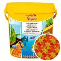 Корм для крупных рыб Sera Vipan XL (Крупные хлопья) ведро 10 л.
