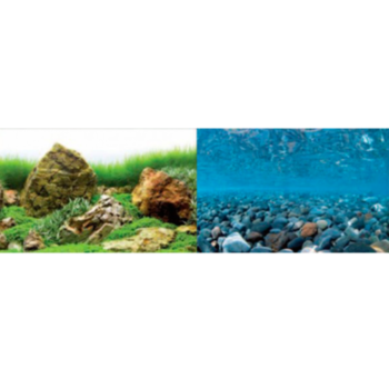 Фон для аквариума Barbus River Rock/Sea of Green (1 м. высота 45 см.) Плотный двухсторонний фон для аквариума. Цена указана за 1 погонный метр. Клеится с внешней стороны аквариума.
