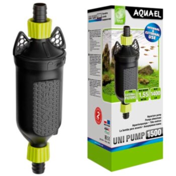 Помпа Aquael Uni Pump 1500 Насосы предназначены для перекачивания воды, а также для использования в качестве привода канистровых фильтров и других аквариумных устройств.