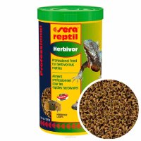Профессиональный корм для сухопутных черпепах Sera Reptil Professional Herbivor 1000 мл.