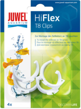 Клипса для отражателя Juwel Hiflex T8 Запасные зажимы для монтажа Ваших рефлекторов JUWEL. Выберите подходящий размер для Ваших люминесцентных ламп.