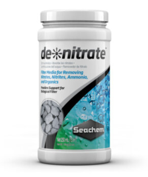 Наполнитель Seachem De nitrate 250 мл. de❊nitrate ™ - это экономичный, натуральный, пористый наполнитель, который способствует как аэробной, так и анаэробной денитрификации.