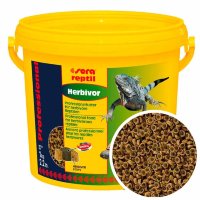 Профессиональный корм для сухопутных черпепах Sera Reptil Professional Herbivor, ведро 3,8 л.