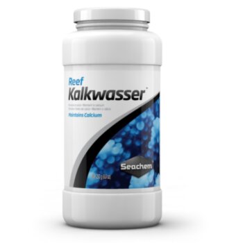 Добавка Seachem Reef Kalkwasser 250 г. Для приготовления раствора извести (кальквассера), который будет поддерживать концентрации кальция в морской аквариумной воде.