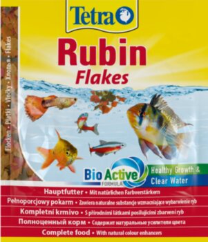 Корм Tetra Rubin 12гр. TetraRubin 12гр пакет хлопья для окраса