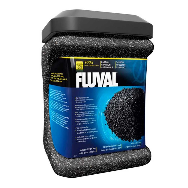 Уголь активированный для аквариумного фильтра Fluval 900 гр.