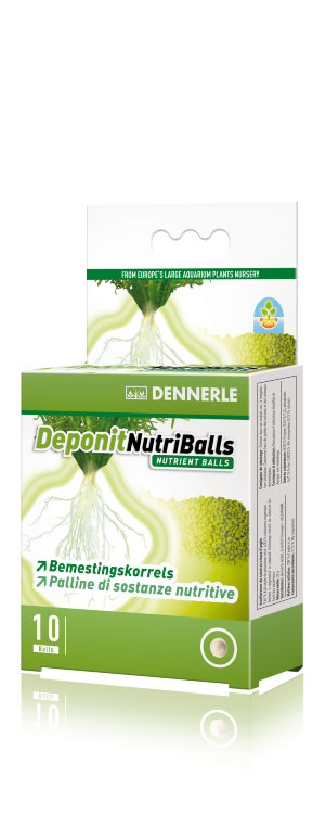 Удобрение грунтовое Dennerle Nutriballs 10 таблеток