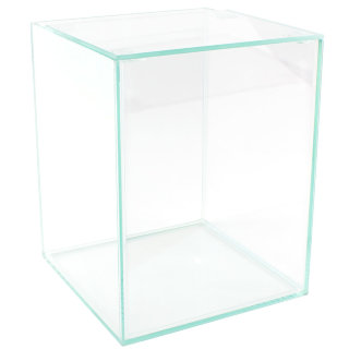 Аквариум куб 10 литров + покровное стекло