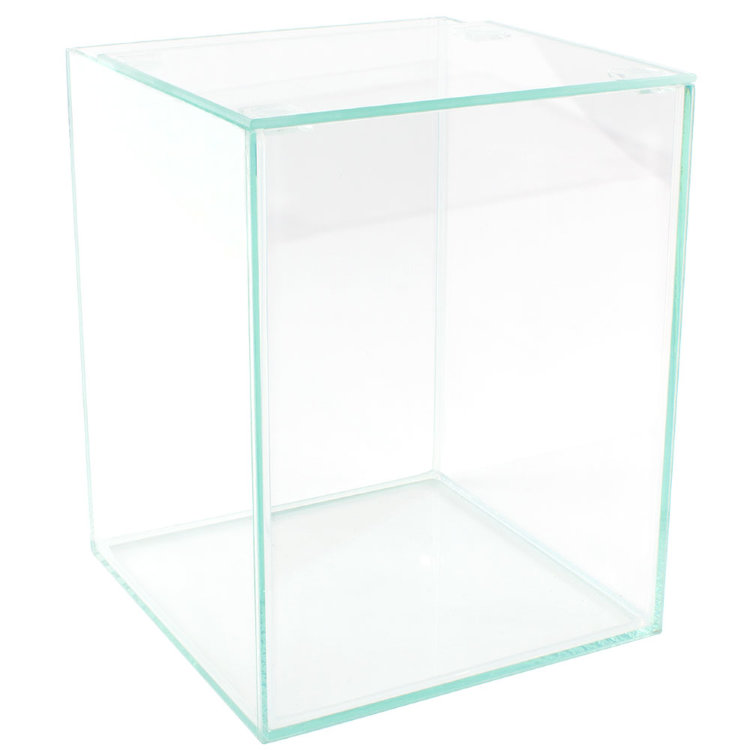 Аквариум куб 10 литров + покровное стекло