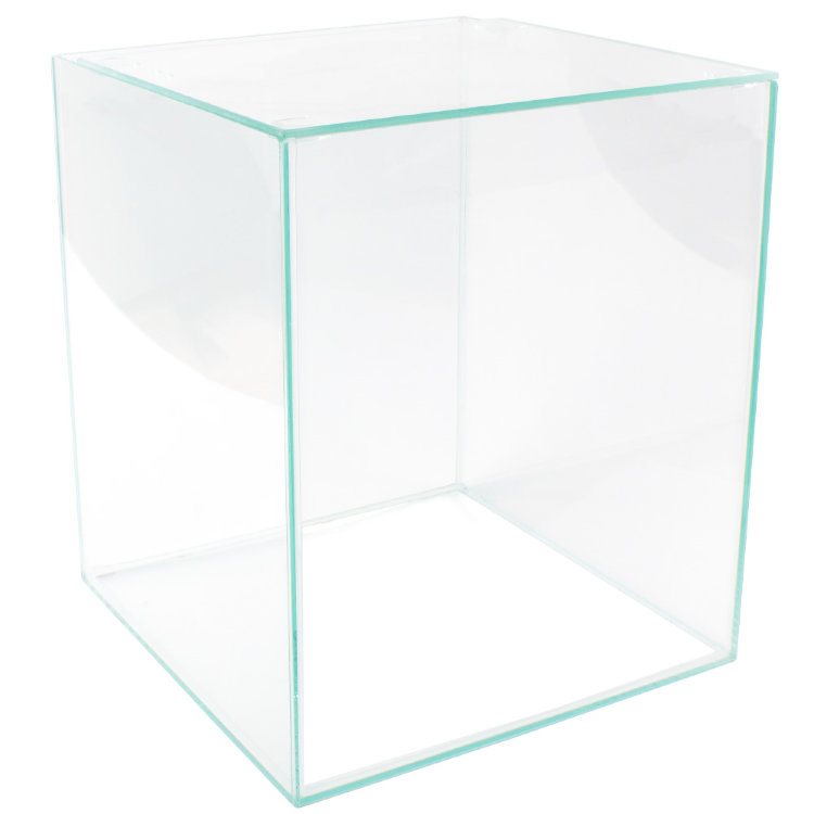 Аквариум куб 30 литров + покровное стекло