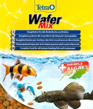 Корм Tetra WaferMix 15г. TetraWaferMix 15г пакет таблетки