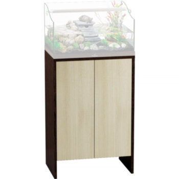 Тумба Биодизайн Turt-House Aqua 55/Iwagumi 55 Венге Тумба с дверьми для аквариума Биодизайн Turt-House Aqua 55/Iwagumi 55 (корпус Венге/фасад Беленый дуб)