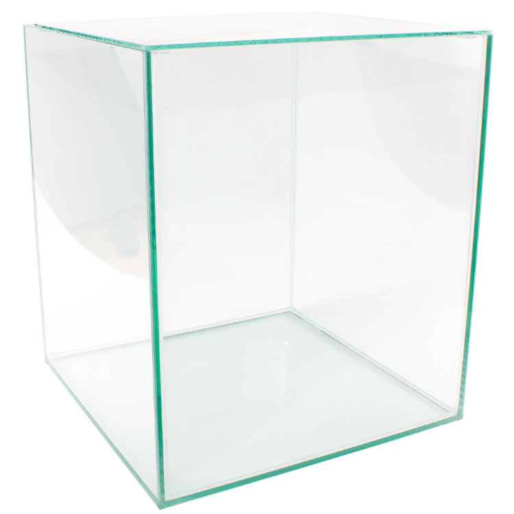 Аквариум куб 45 литров + покровное стекло