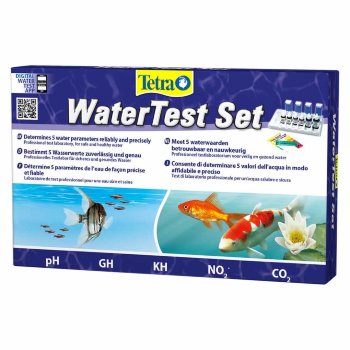 Набор основных тестов для аквариума Tetra Water Test Set Набор основных тестов для аквариума, помогающих быстро определить важнейшие параметры воды в аквариуме.
