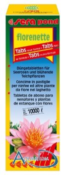 Удобрение для прудовых растений Sera POND FLORENETTE 20 таб. ​Водяные лилии и другие прудовые растения воспринимают большую часть питательных веществ через корни. SERA pond florenette tabs гарантирует превосходное снабжение растений минералами! 