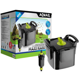 Фильтр внешний Aquael Maxikani 150 Внешний биологический фильтр Aquael Maxikani 150, для аквариума 50 - 150 литров. С регулировкой потока, флейтой и наполнителями. Готов к работе!