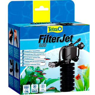 Фильтр внутренний Tetra FilterJet 600 Внутренний фильтр Tetra Filter Jet 600, для аквариума 120 - 170 литров. С регулировкой потока. Наполнители в комплекте. Готов к работе!