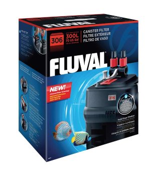 Фильтр внешний Fluval 306 Топовый внешний фильтр Fluval 306, для аквариума 200 - 300 литров. Повышенная мощность, улучшенная биологическая фильтрация. С регулировкой потока, керамическим валом и наполнителями. Готов к работе!