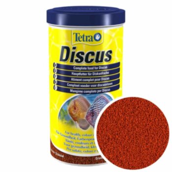 Основной корм для Дискусов Tetra Discus, банка 1000 мл. Основной корм для Дискусов, в виде гранул