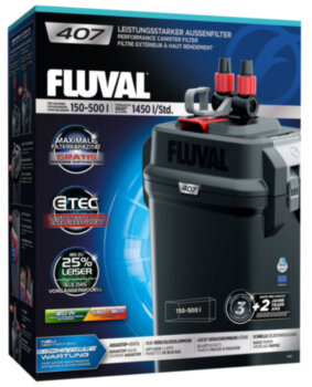 Фильтр внешний Fluval 407 Фильтр внешний FLUVAL 407, 1450-930л/ч от 150 до 500л