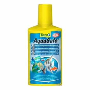 Средство для аквариума Tetra AquaSafe 250 мл. Средство для аквариума для подготовки водопроводной воды в пригодную для обитания аквариумных рыб. Дозировка: 5мл. на каждые 10 литров воды