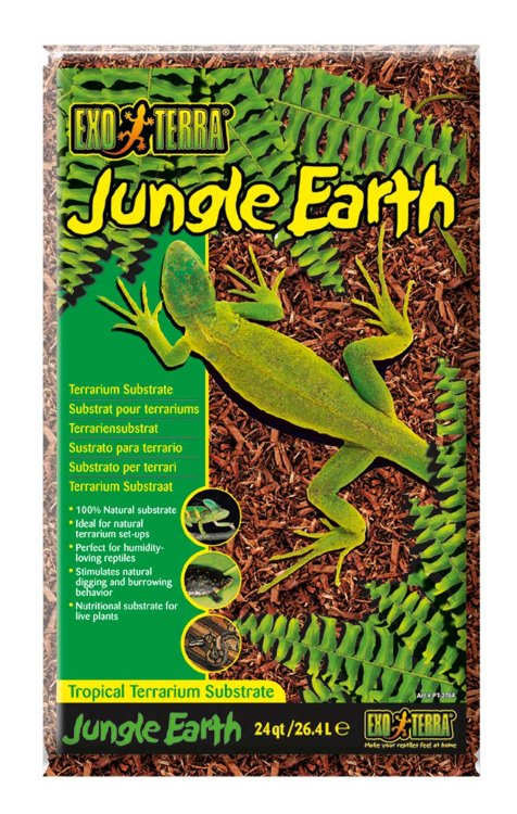 Субстрат Exo Terra Земля тропического леса Jungle Earth 26,4л
