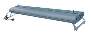 Светильник металлогалогеновый Hailea MH-1200 120 см. (2x150W) серебряный Светильник металлогалогеновый (2*150W) серебряный.