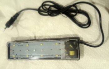 Светильник LED для аквариумов Prime 7, 15 и 33л. Светильник LED c кнопкой и проводом для аквариумов PRIME 7, 15 и 33л